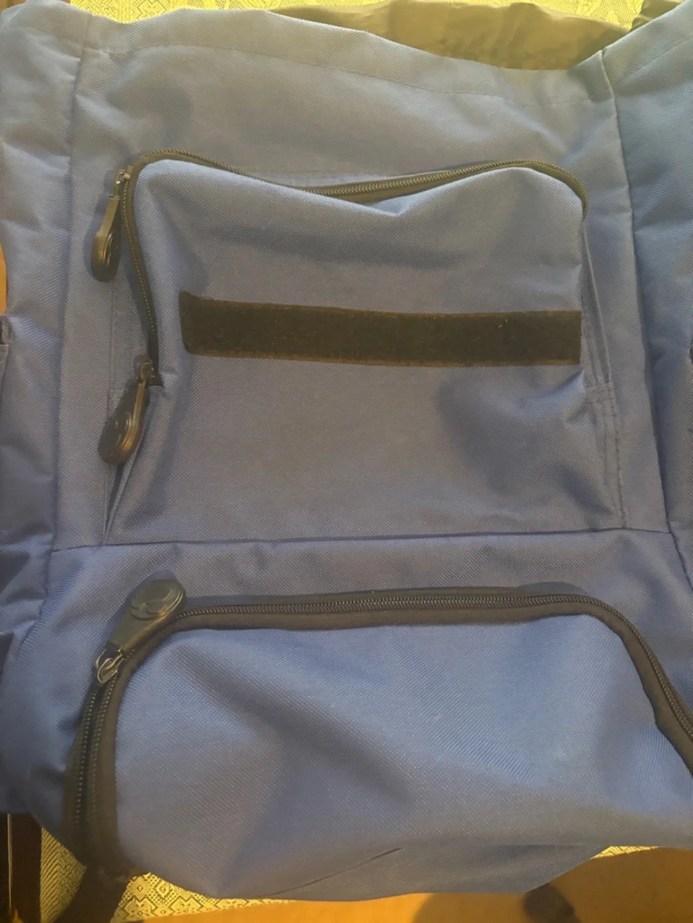 Walt Disney World 1971 Royal Blue Backpack with Tan Accent